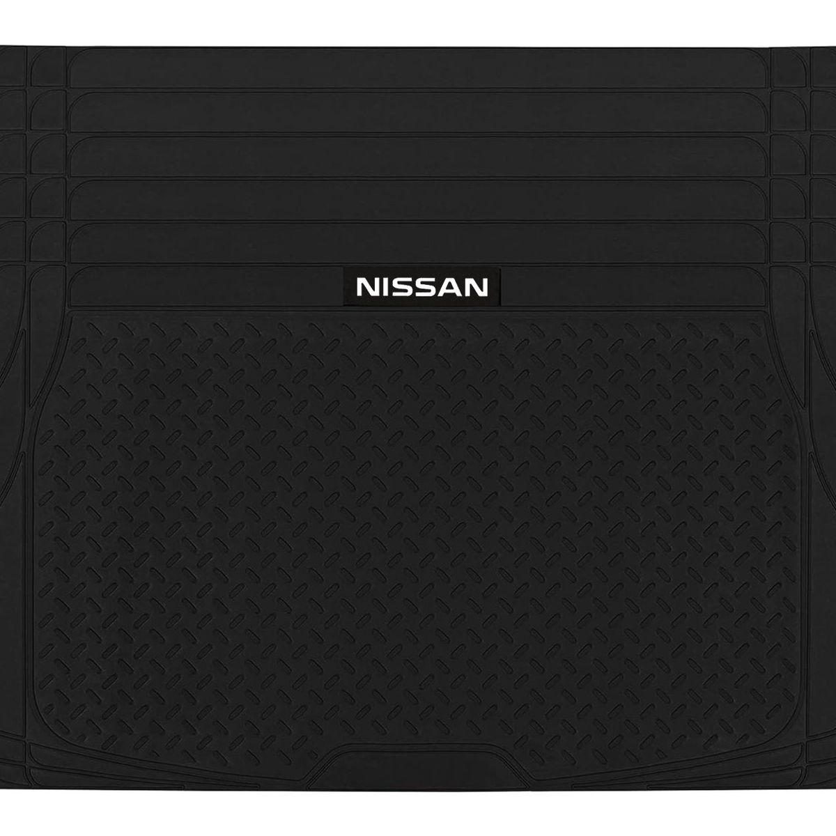 GENERICO - Piso Goma Maleta Maletero Con Marca Nissan Para Vehiculo