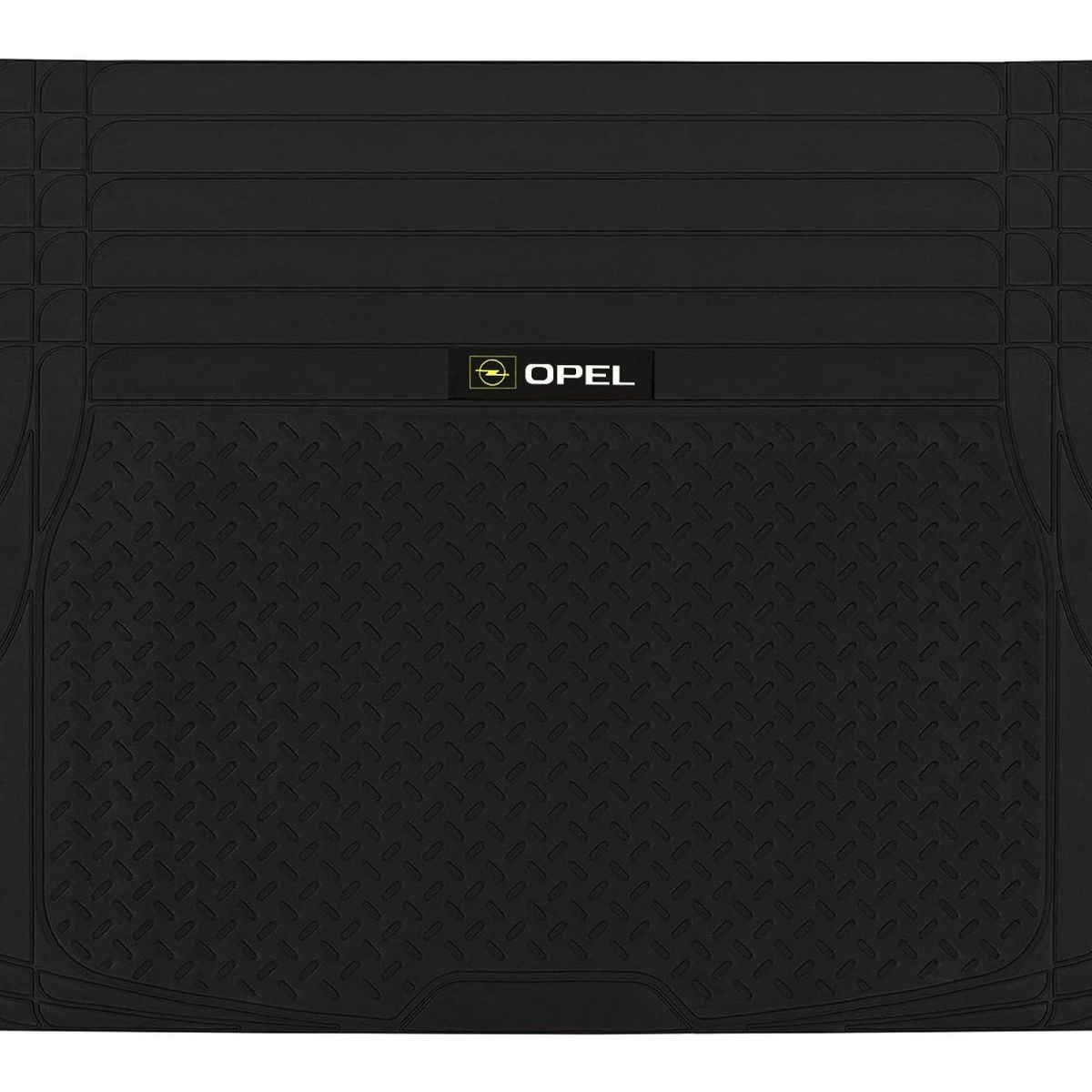 GENERICO - Piso Goma Maleta Maletero Con Marca Opel Para Vehiculo