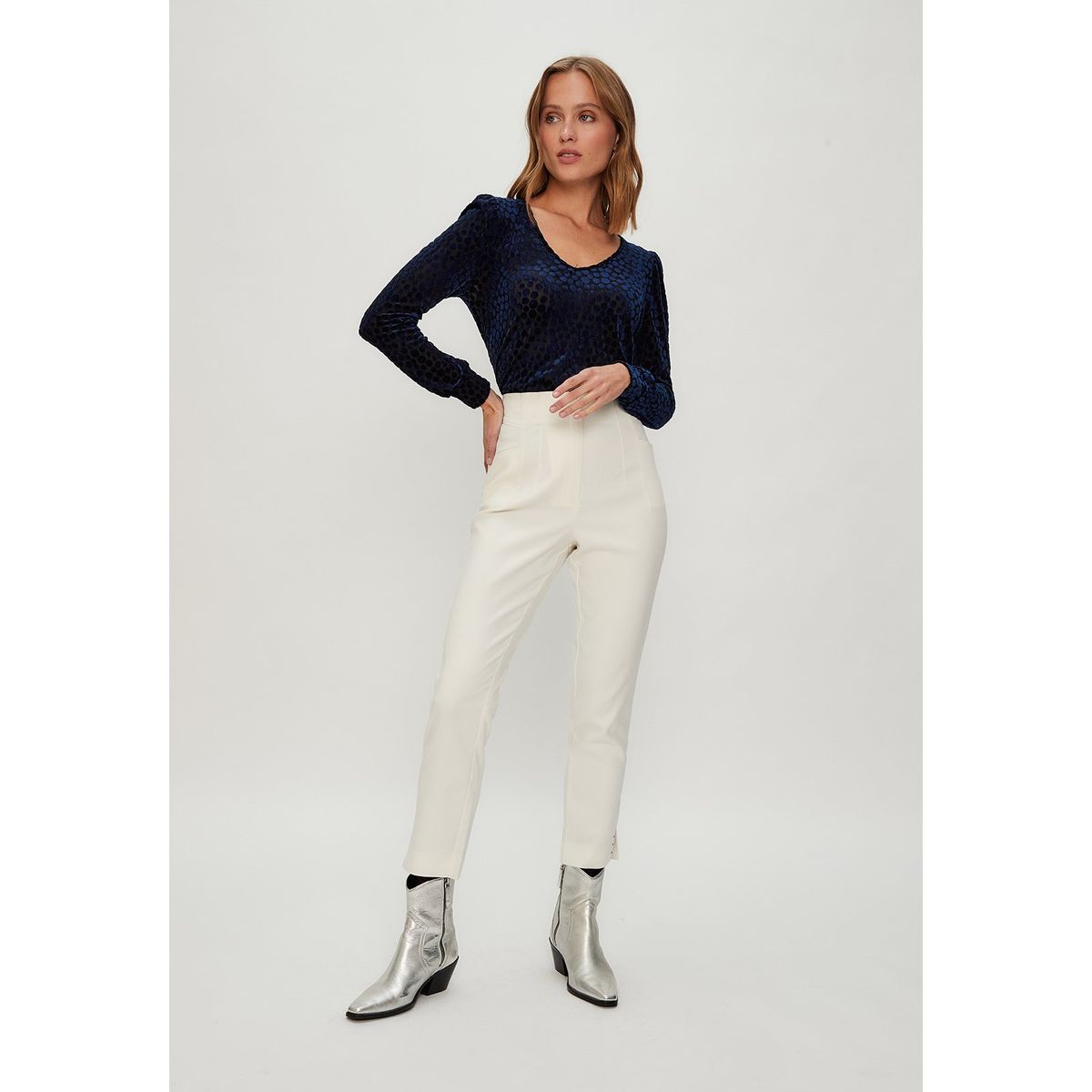 IO - Pantalon Crudo Mujer Io