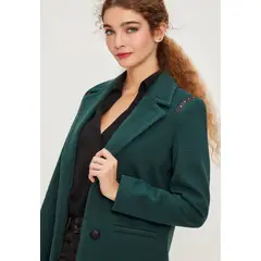 IO - Tapado Liso Verde Musgo