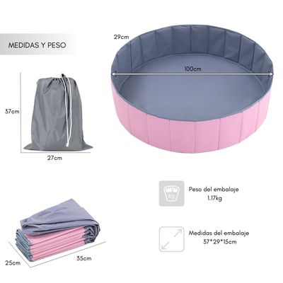 Imagen 2 del producto Piscina De Pelotas Para Niños Redonda