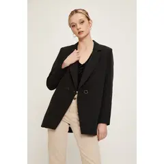 IO - Blazer Liso Negro