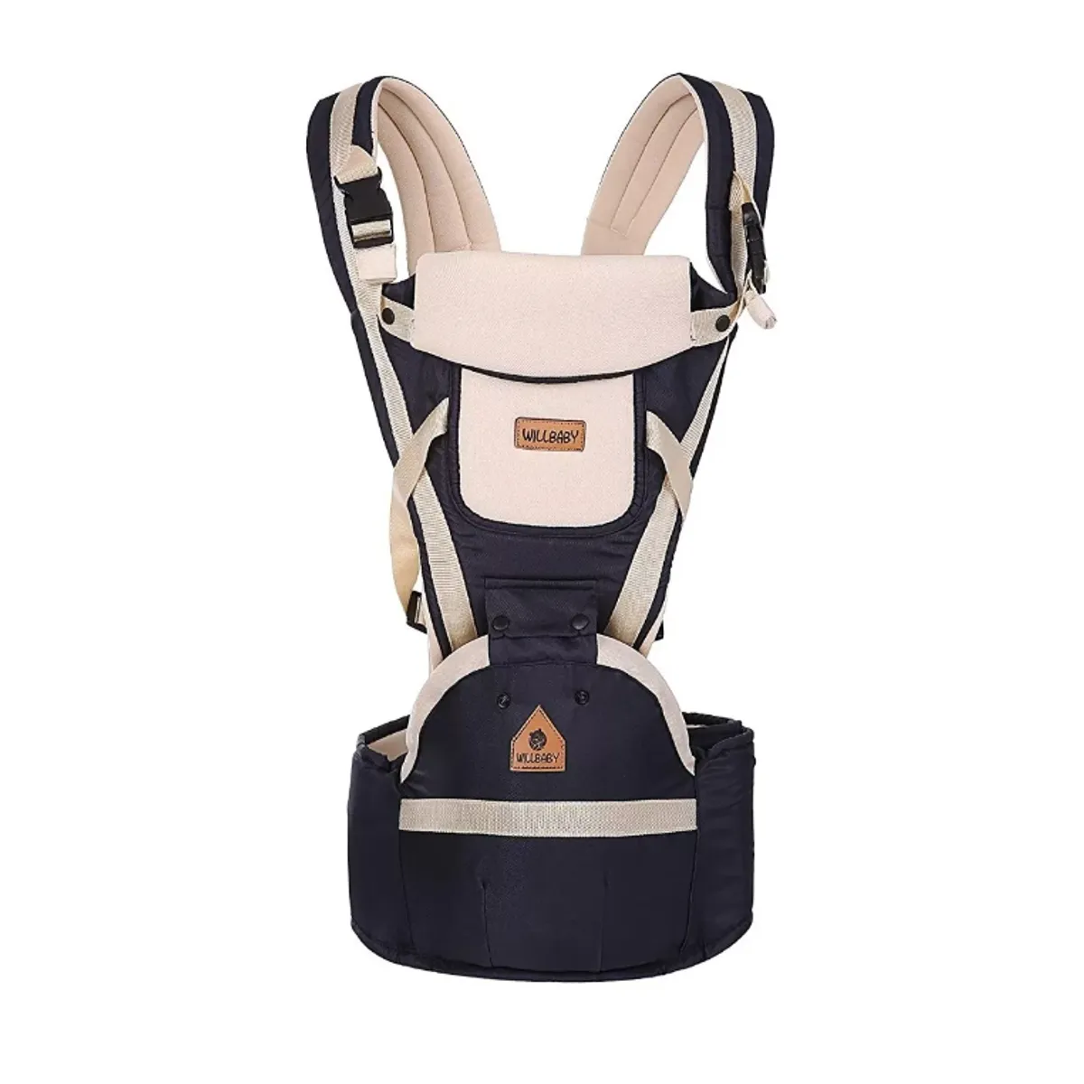 GENERICO - Mochila Portabebé 3 En 1 Ajustables
