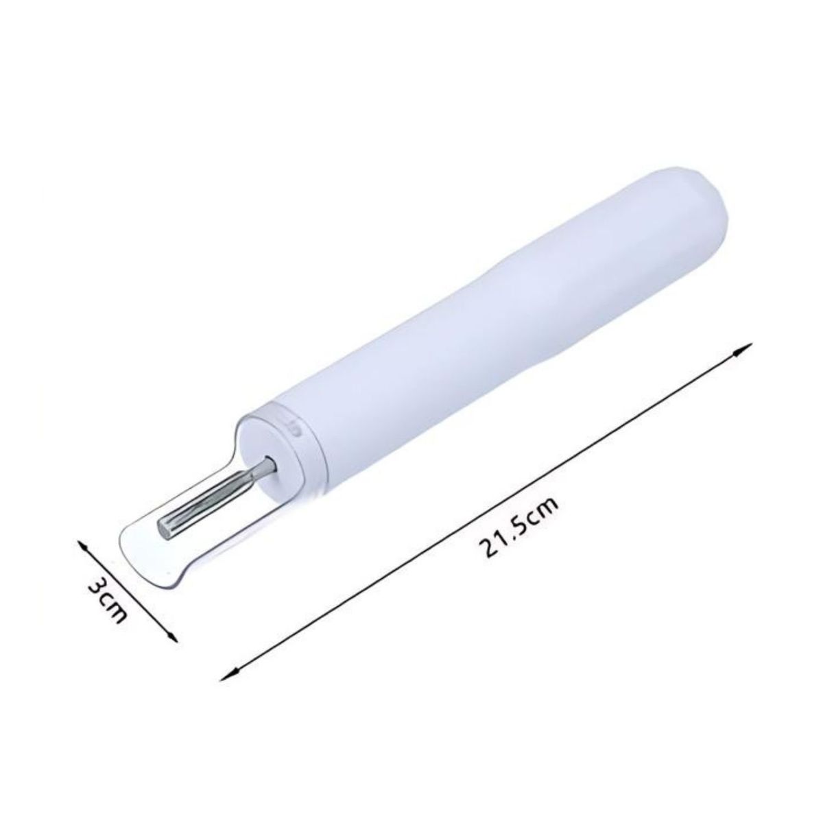 GENERICO - Rascador de Escamas Eléctrico 21cm Utensilio de Cocina.