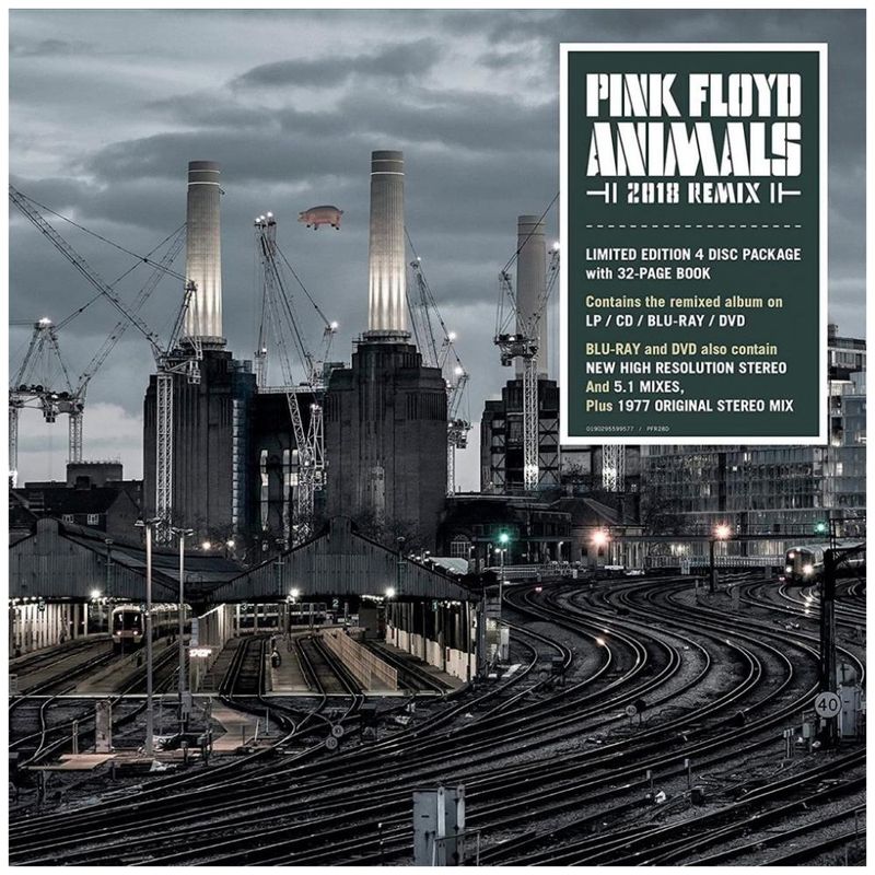 HITWAY MUSIC - PINK FLOYD - ANIMALS (DELUXE REMIX) (1LP+1CD+1DVD+1BLU-RAY) (HARDBACK BOOK) - BOXSET HITWAY MUSIC