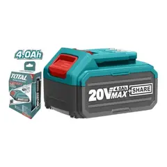 TOTAL - BATERIA DE LITIO 20V40AH