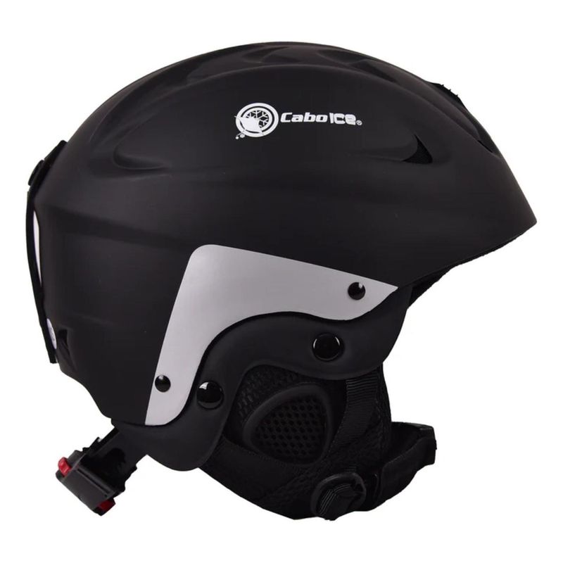 CABOSUB - Casco Nieve niños infantil Ski Snowboard Skate - Negro