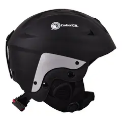 CABOSUB - Casco Nieve niños infantil Ski Snowboard Skate - Negro