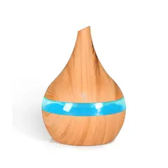 GENERICO - Humidificador Difusor Luz LED Color Marron Claro