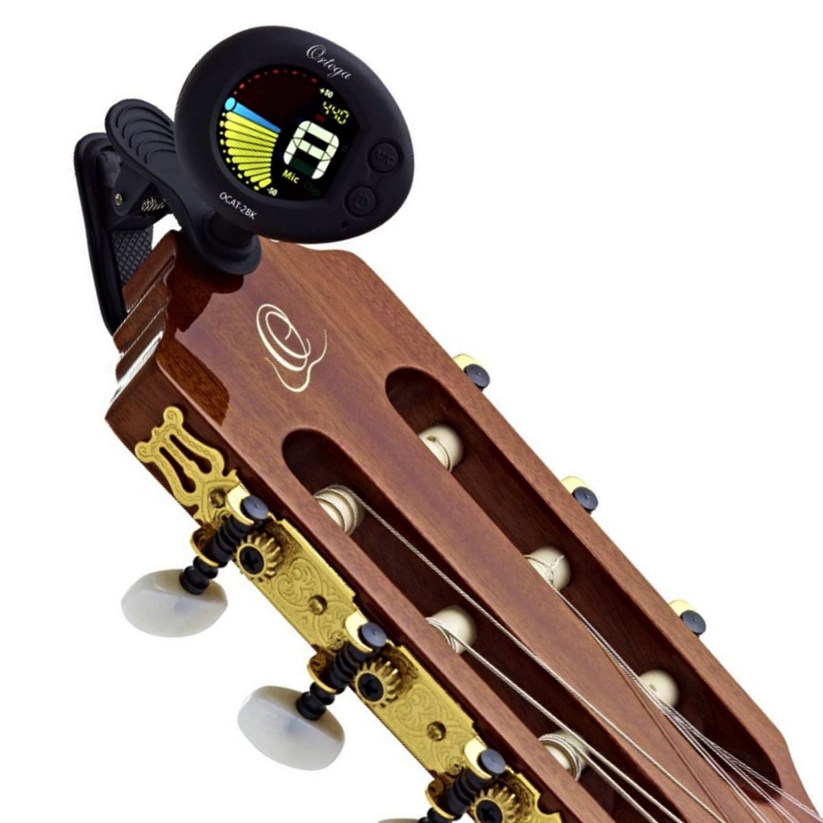 GENERICO - Afinador con Metronomo para Guitarra Ortega OCAT-2BK