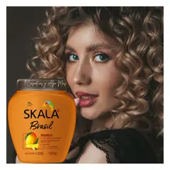 SKALA - Mascara capilar 2en1 co-wash MANGA CASTAÑA para cabellos en transición