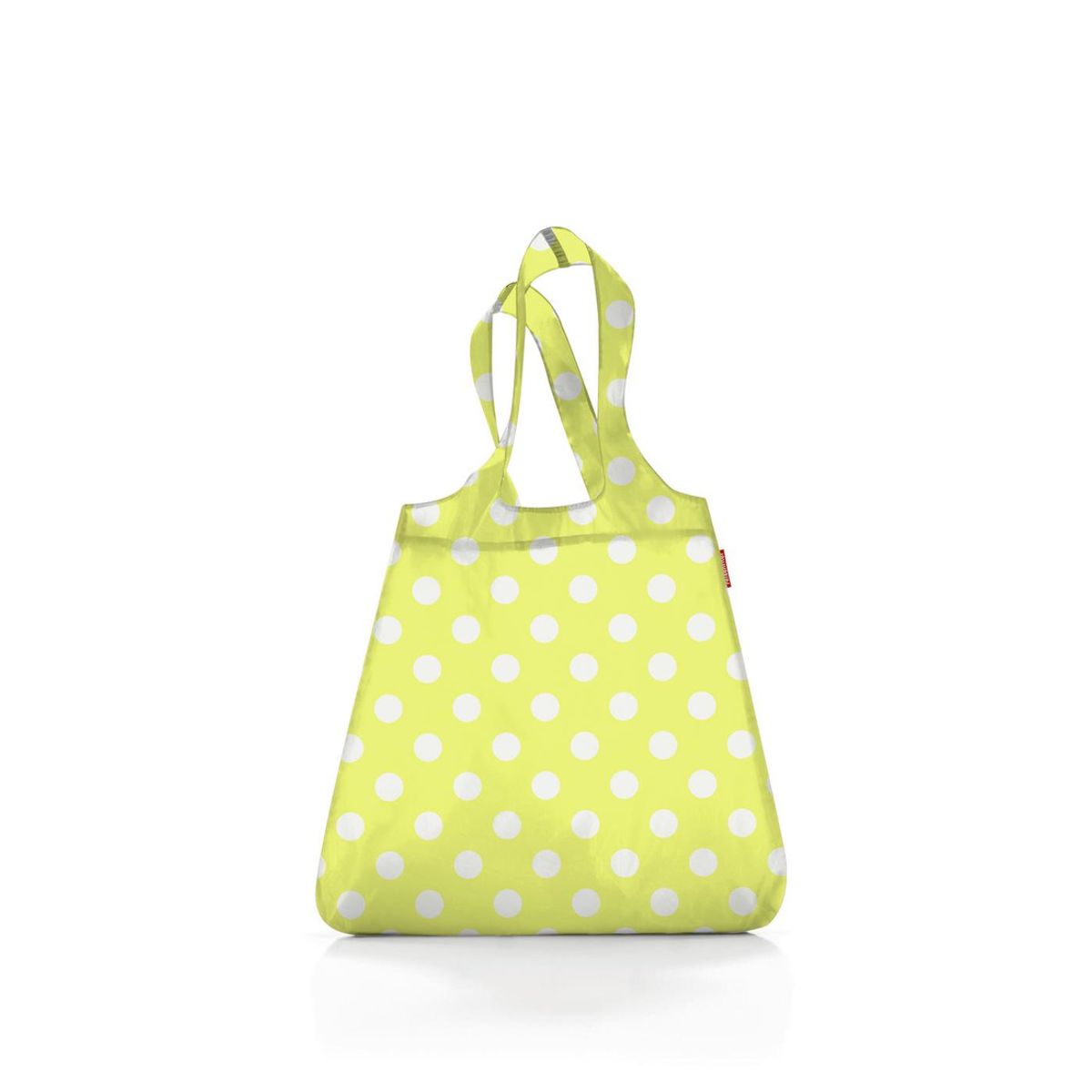 REISENTHEL - Bolsa de Compras mini maxi shopper - dots white lemon REISENTHEL