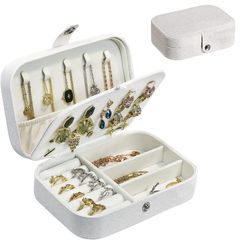 Joyero Organizador Acrílico Plegable Para Joyas