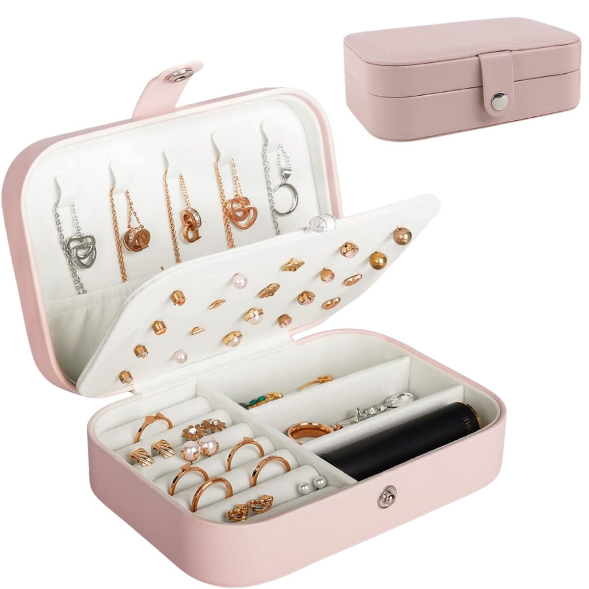 GENERICO - Organizador Joyas Estuche Joyero Portátil Viaje Exhibidor