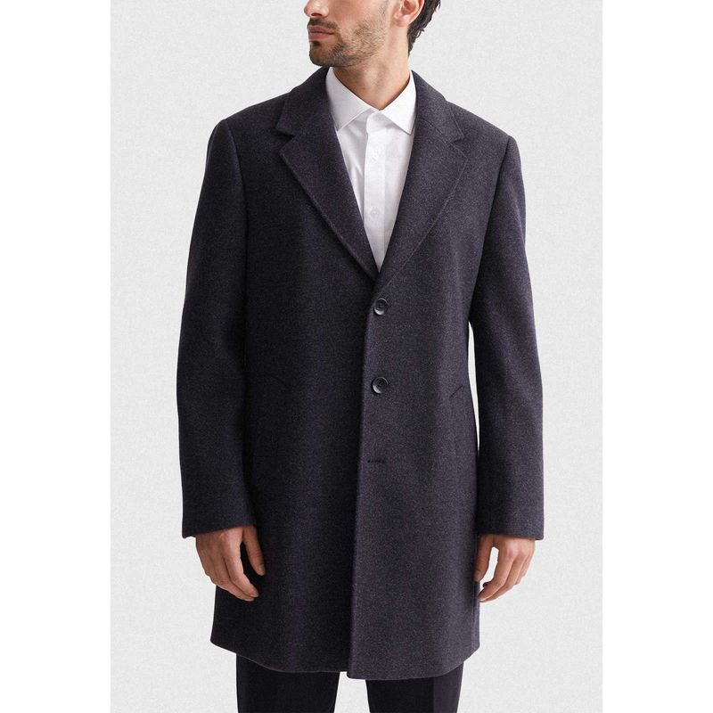 MAVIANNI - Abrigo hombre clasico gris