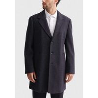 Abrigo hombre clasico gris