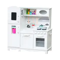 KIDSCOOL - Cocina Full Kitchen Con Accesorios Blanca