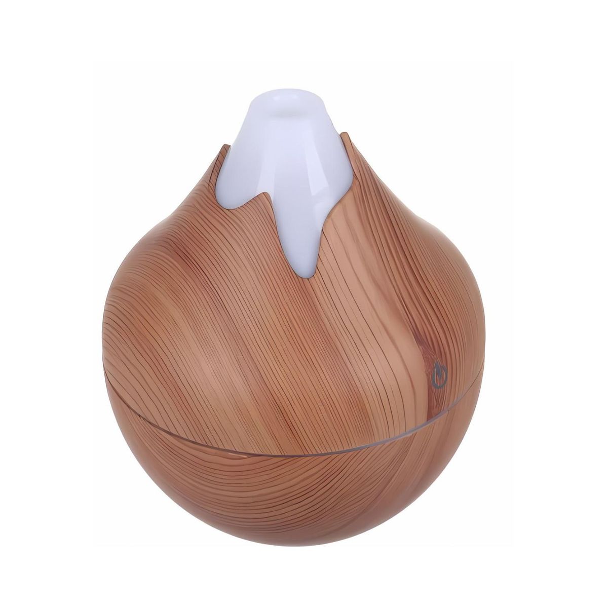 GENERICO - Pack Humidificador Forma Volcán Mas 6 Esencias Aromáticas