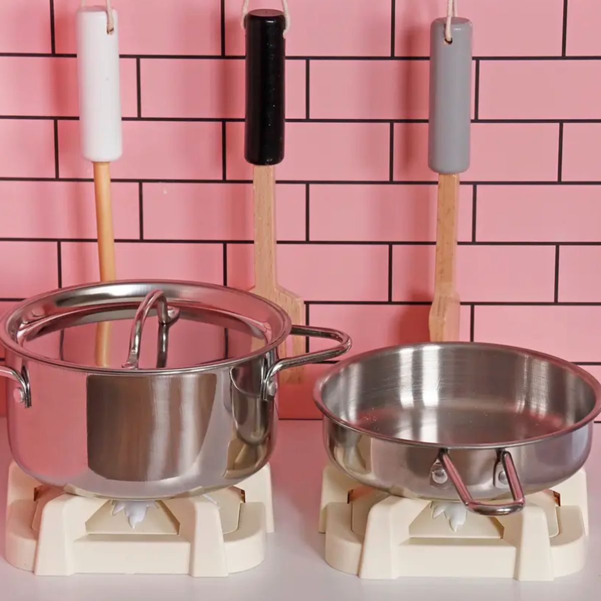 KIDSCOOL - Cocina Magic Chef Con Accesorios Rosada