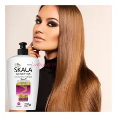 SKALA - Crema de peinar especial para cabello quebradizo con prot termico