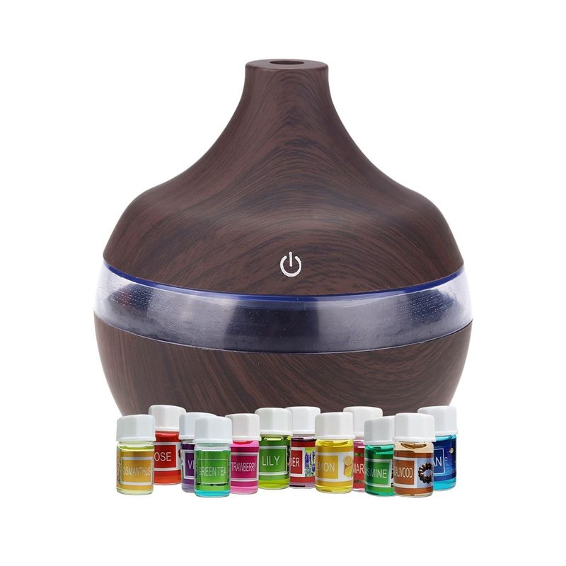 GENERICO - Pack Humificador de Grano Más 12 Esencias Aromáticas