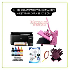 GENERICO - ESTAMPADORA 38x38 KIT SUBLIMACION
