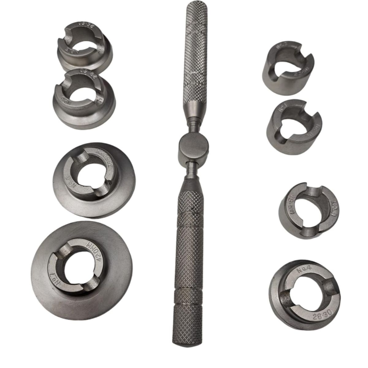 GENERICO - Abridor De Relojes Rolex Con 8 Troqueles