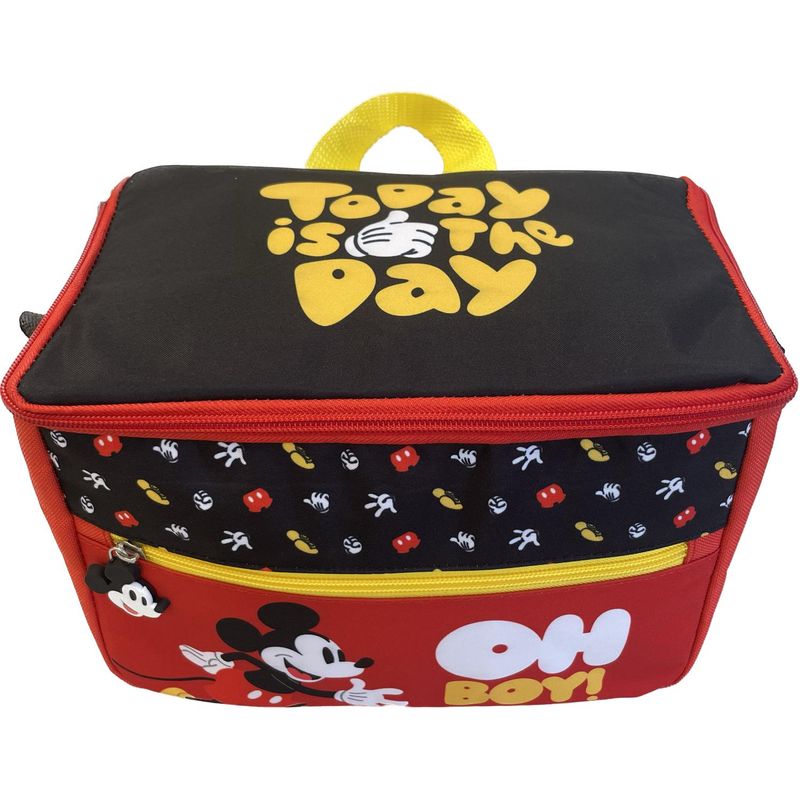 MICKEY MOUSE - Lonchera Infantil Cuadrada Mickey