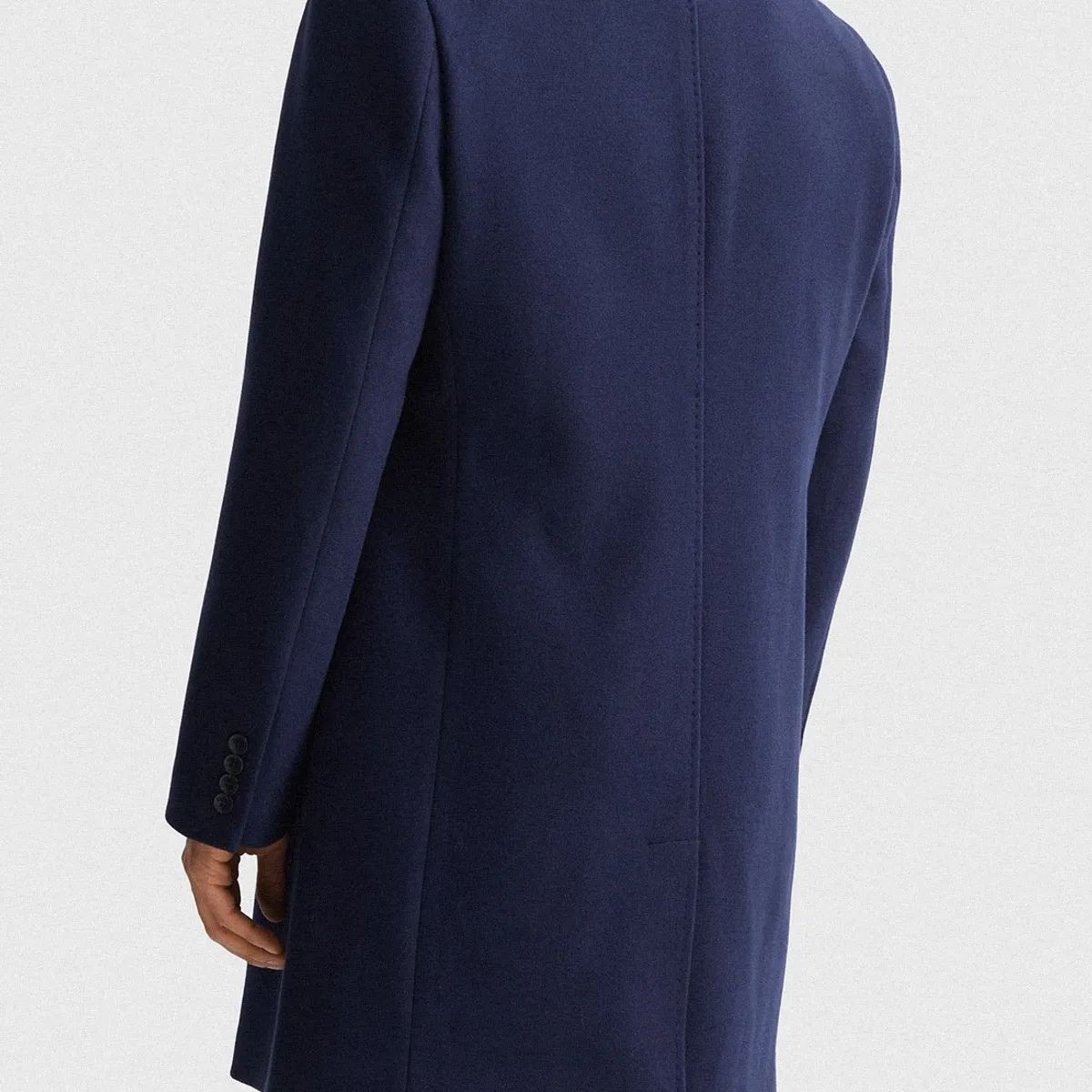 MAVIANNI - Abrigo hombre clasico navy