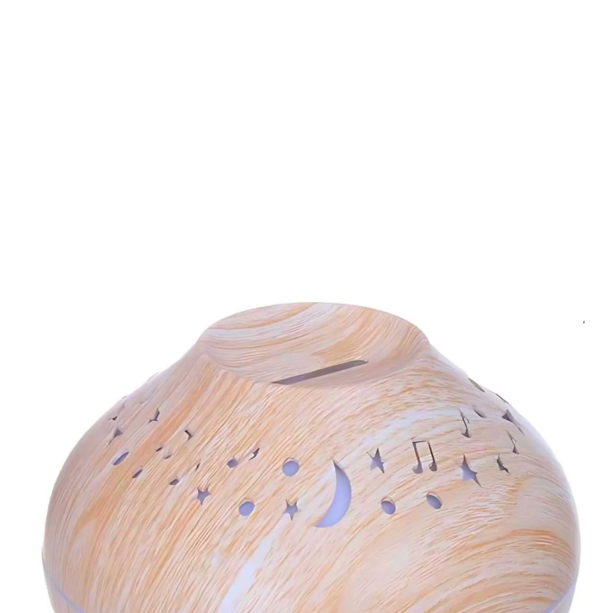 GENERICO - Humidificador Difusor de Aire Luna y Estrellas LED Hogar