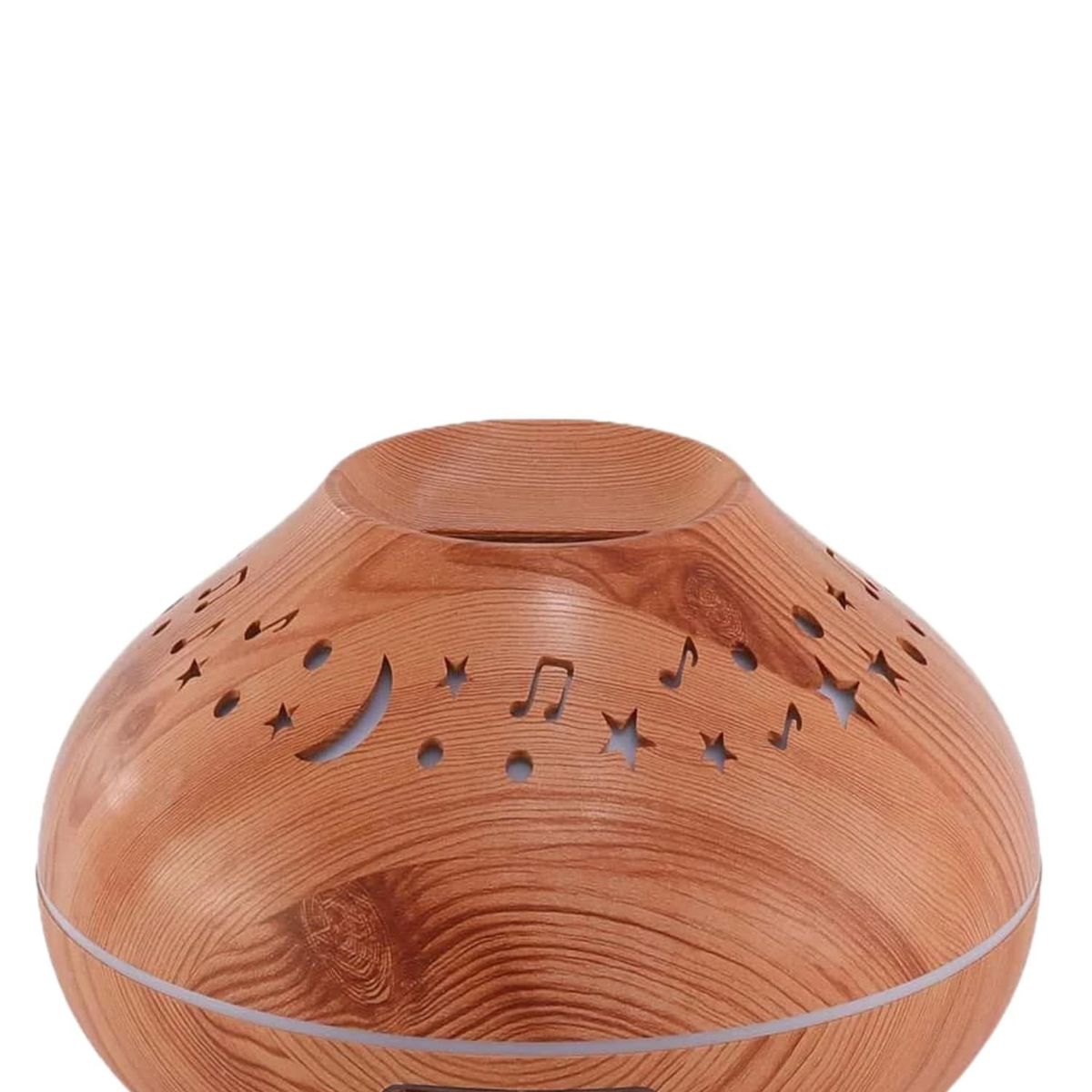 GENERICO - Humidificador Difusor de Aire Cafe Luna y Estrellas Led Hogar