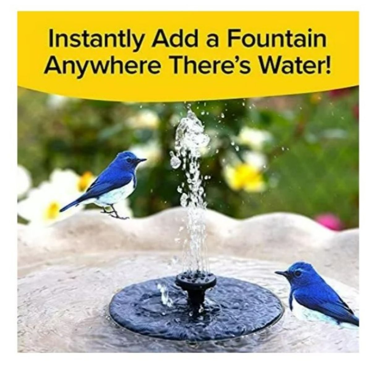 GENERICO - FUENTE DE AGUA SOLAR BOMBA RIEGO PISCINA ASPERSORES REGADERA