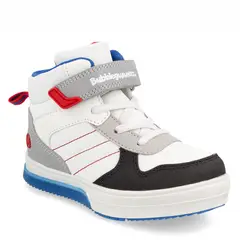 BUBBLE GUMMERS - Zapatilla Niño Bubblegummers Luces Neon Blanco-Gris