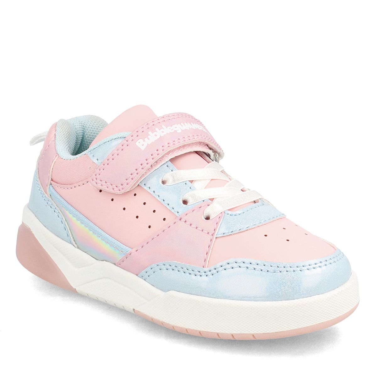 BUBBLE GUMMERS - Zapatilla Niña Bubblegummers Luces Dakar Rosado-Aqua