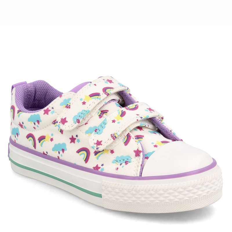 BUBBLE GUMMERS - Zapatilla Niña Bubblegummers Astorga Blanco-Lila