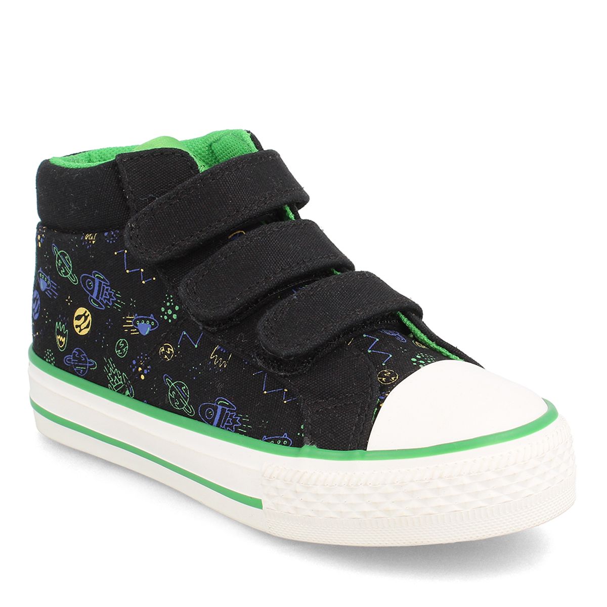 BUBBLE GUMMERS - Zapatilla Niño Bubblegummers Astorga Negro-Verde