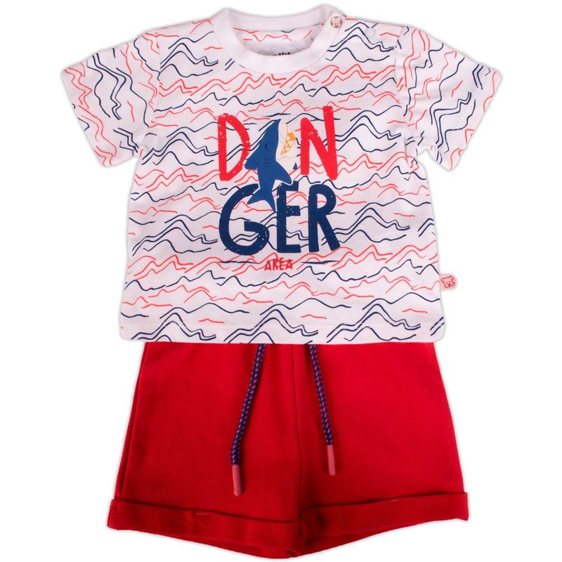 PILLIN - Conjunto Bebe Niño Blanco Pillin PILLIN