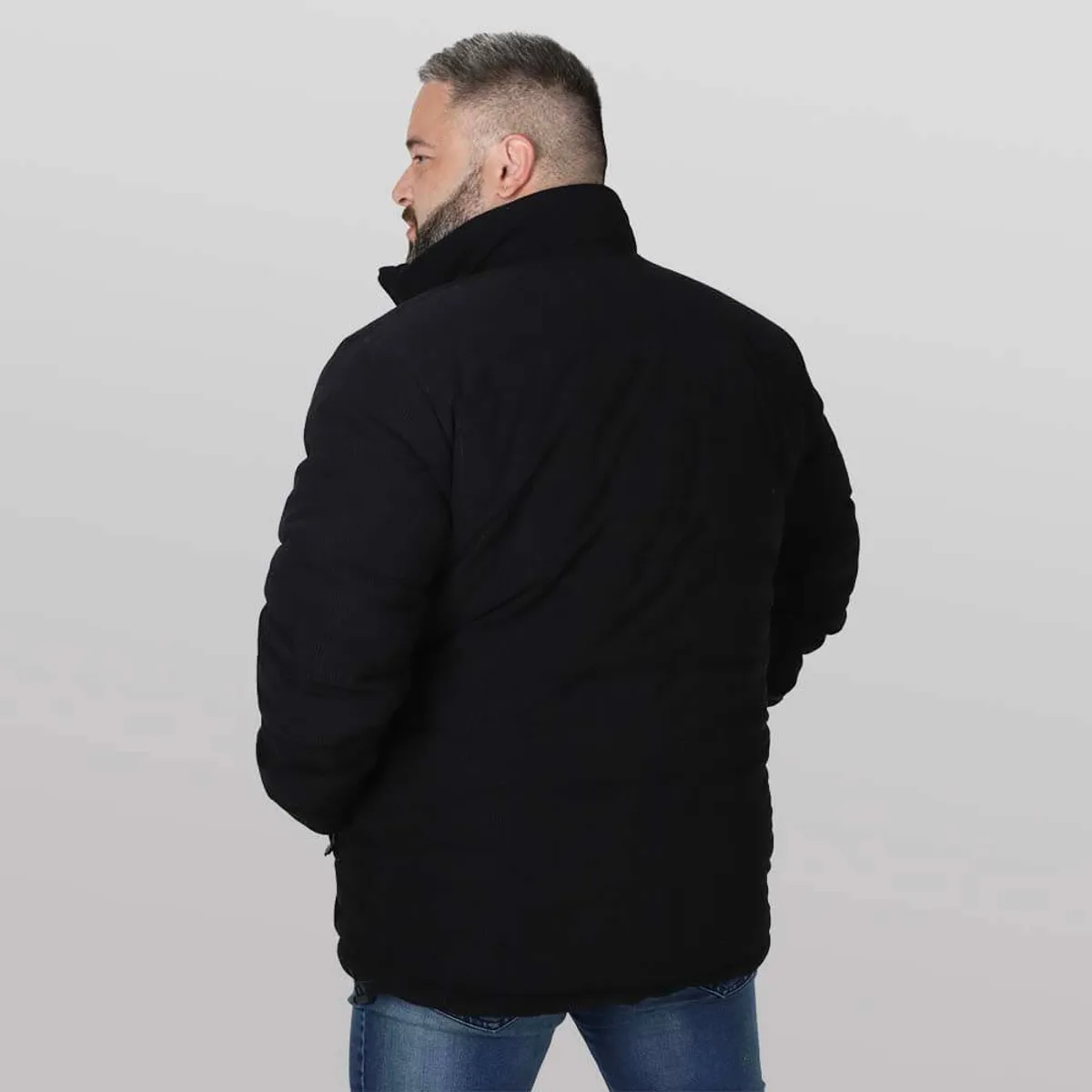 GANGSTER - Plus Chaqueta Cotele Chicago Negro Gangster