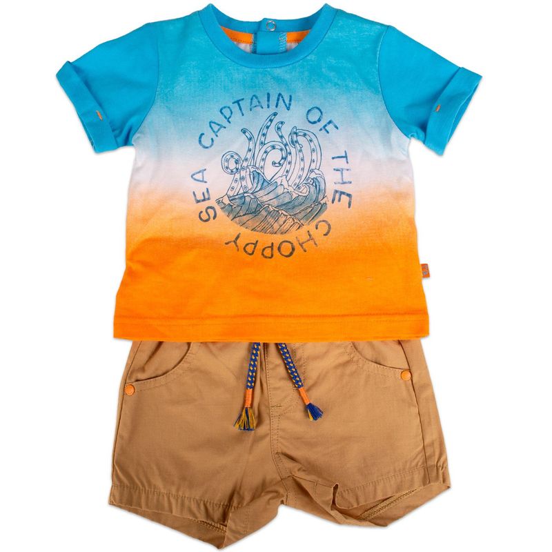 PILLIN - Conjunto Bebe Niño Azul petróleo Pillin PILLIN