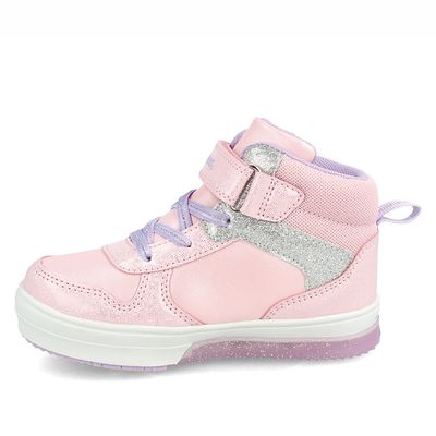 Imagen 2 del producto Zapatilla Niña Bubblegummers Luces Neon Rosado-Lila