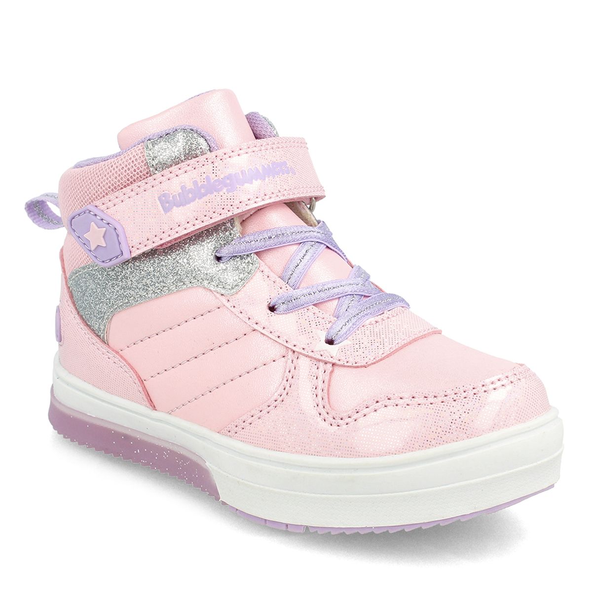 BUBBLE GUMMERS - Zapatilla Niña Bubblegummers Luces Neon Rosado-Lila