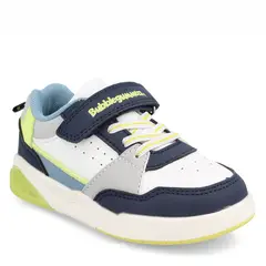 BUBBLE GUMMERS - Zapatilla Niño Bubblegummers Luces Dakar Blanco-Azul