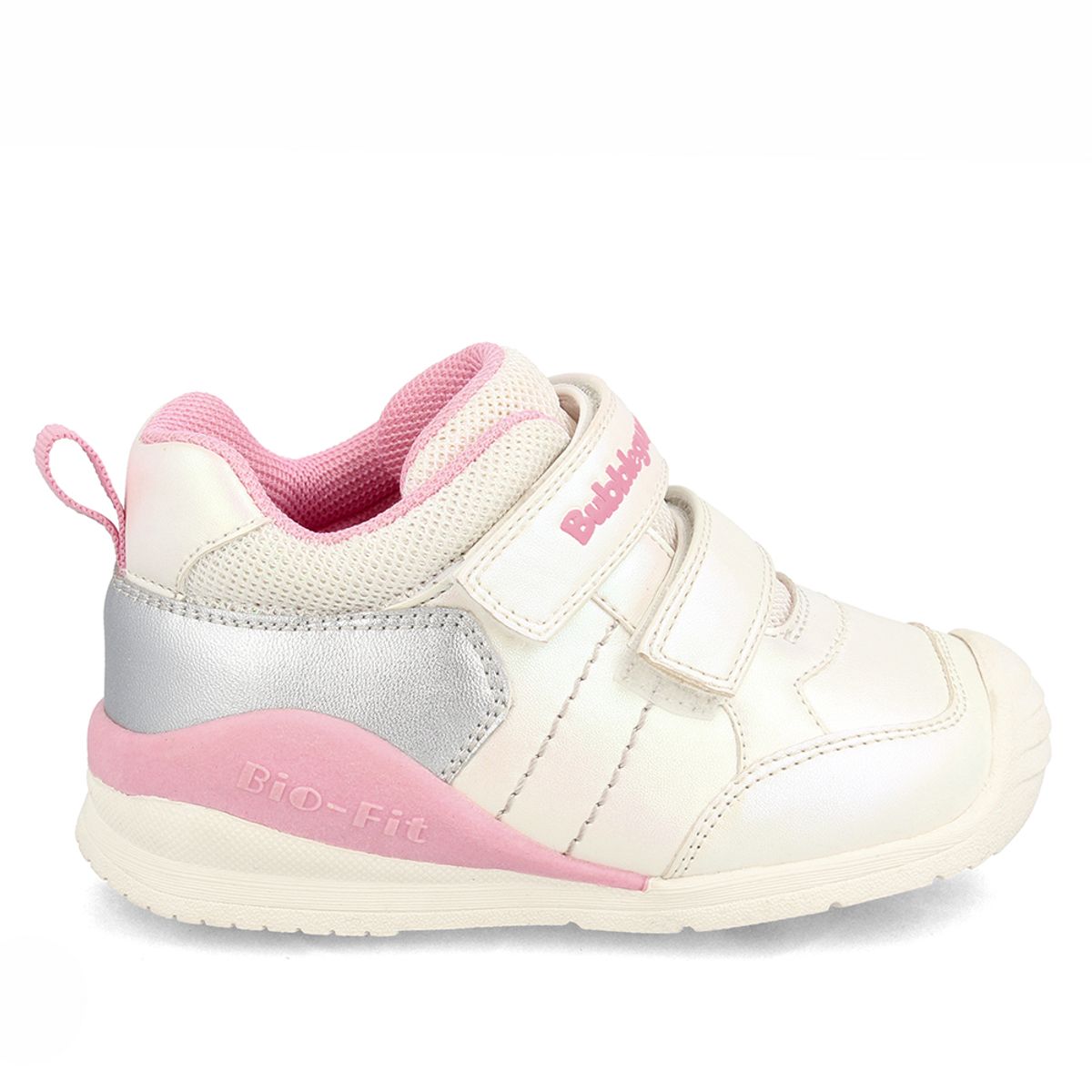 BUBBLE GUMMERS - Zapatilla Niña Bubblegummers Bio Fit Blanco-Pink