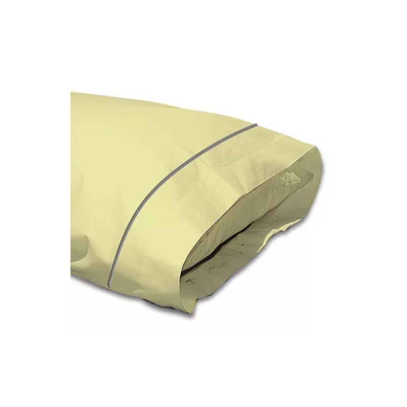 ZEE DREAMS - Funda Almohada 233 Hilos 54x76+15 Con Bisel 2unid / Jp Ideas