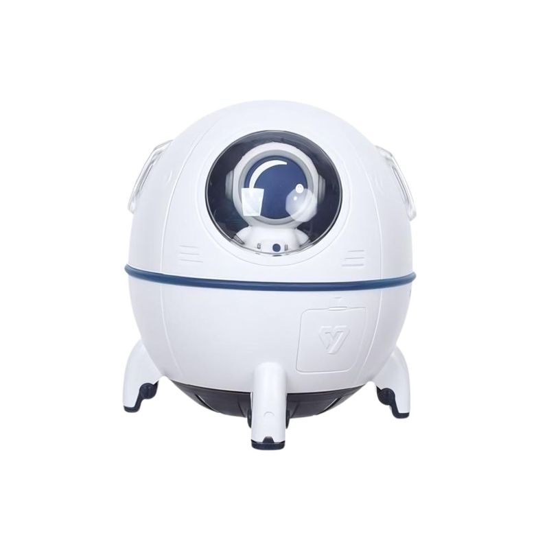 GENERICO - Humificador Difusor Luz LED Forma Nave Espacial Astronauta