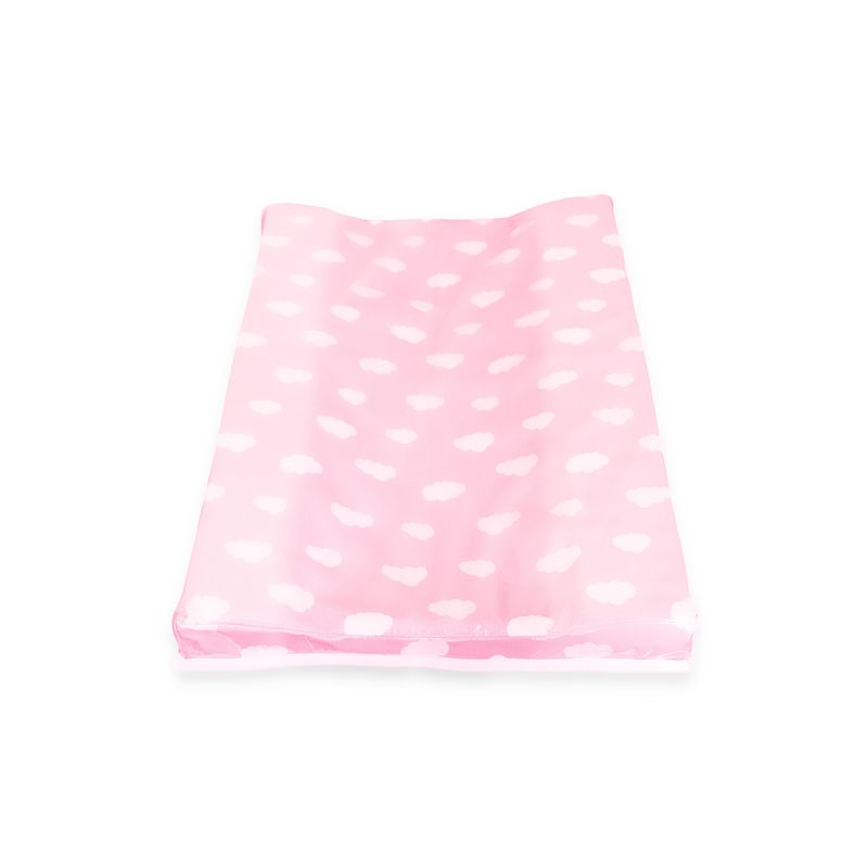 GAREY - Mudador Anatómico Para Bebés - Rosa Nubes