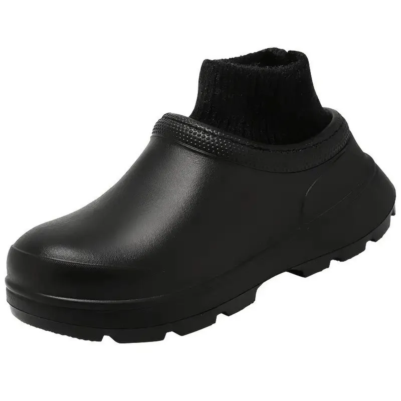 CRUSEC - Zapatos Zuecos Antideslizantes Impermeables Confort Unisex