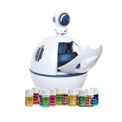 Imagen 2 del producto Pack Humidificador Nave Espacial Más 12 Esencias Aromáticas