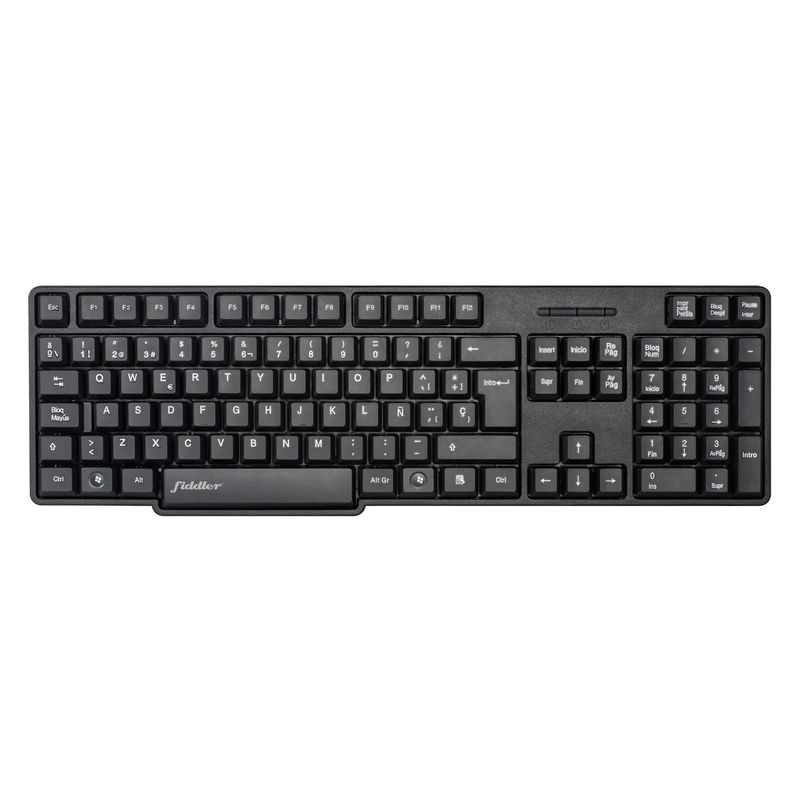 FIDDLER - Teclado Usb Fiddler Estandar FD-K689 Español