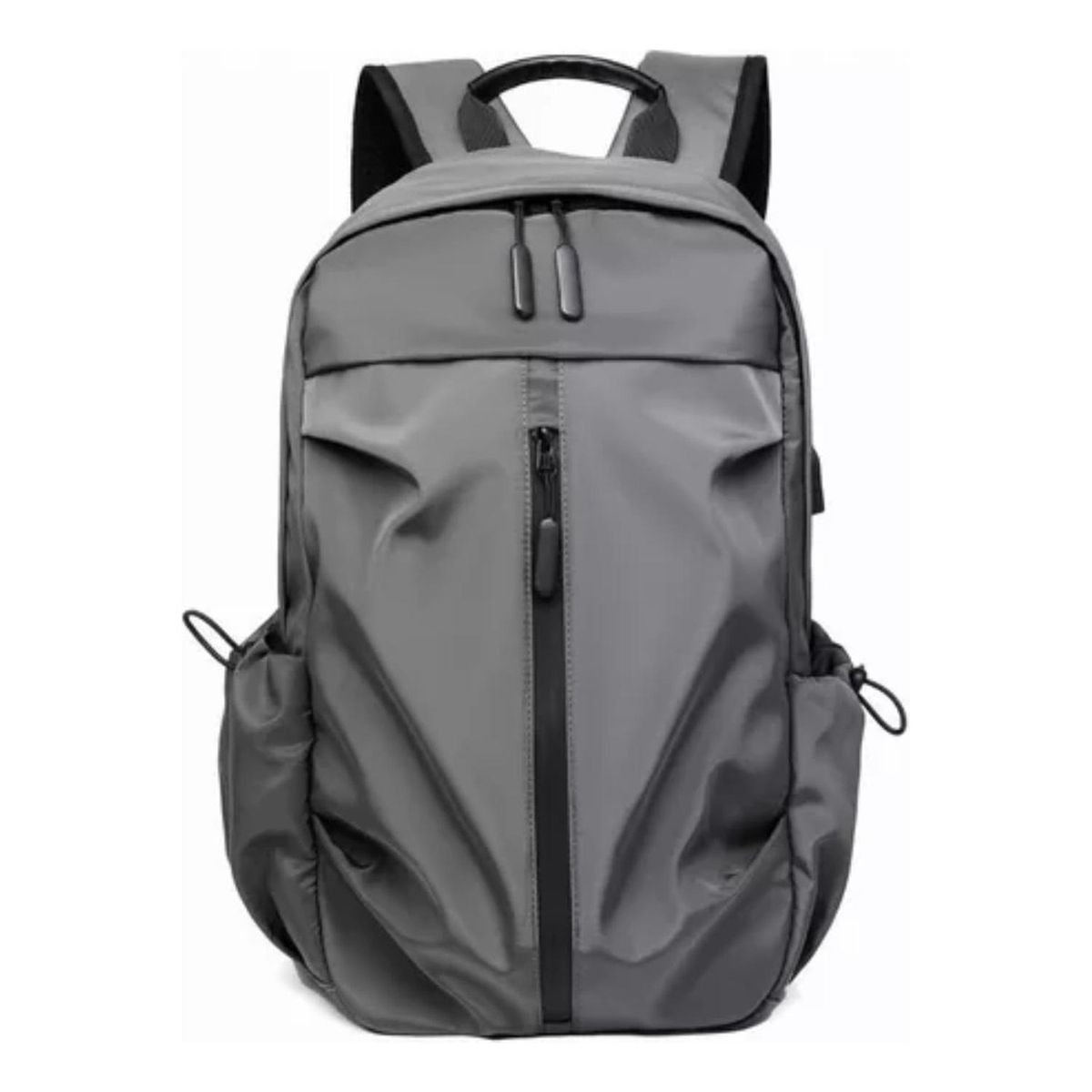 IMPORTCLICK - Mochila Impermeable Antirrobo Puerto USB 35 Litros Gris